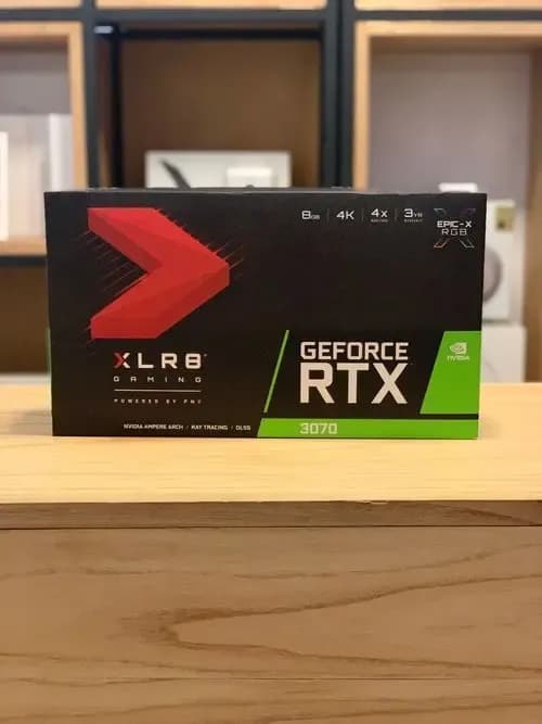 Placa de Video Pny XLR8 EPIC-X Rtx 3070 8gb GDDR6X RGB (Usado,Impecable)