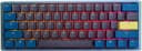 Teclado Mecanico Ducky One 3 Daybreak Mini Teclas Azules Clear Switch Ingles Pbt Doble Disparo Sin Costuras Caja Superior Azul Caja Inferior Gris Caja thumbnail