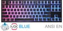 Teclado Gamer Ducky One 2 Rgb Tkl Pudding Edition Rgb Led Cherry Mx Blue Double Shot thumbnail