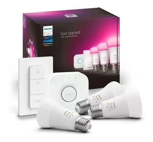 Philips Hue White & Color con dimmer y bridge